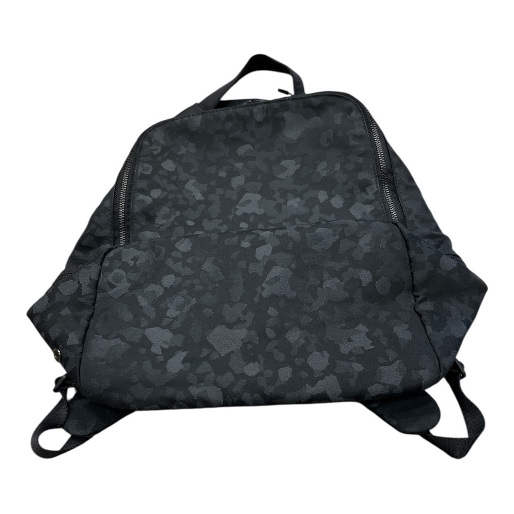 LULULEMON City Adventurer Backpack 17L Jacquard Camo Obsidian Black - Picture 6 of 13
